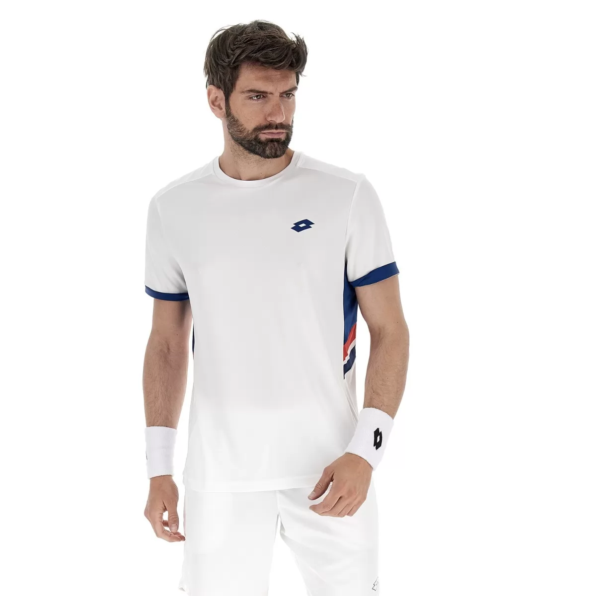TRIČKO SQUADRA III ZÁŘIVĚ BÍLÉ