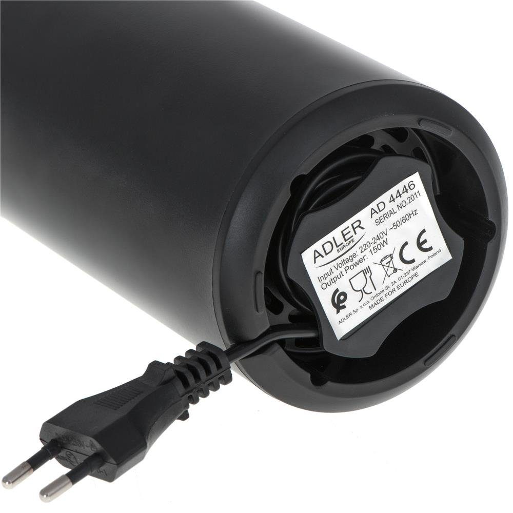 Adler Kaffeemühle AD 4446bs, 150Watt, 75g, elektrische Kaffeemühle, Gewürzmühle