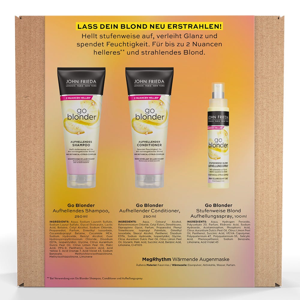 John Frieda Sheer Blonde Go Blonder Box