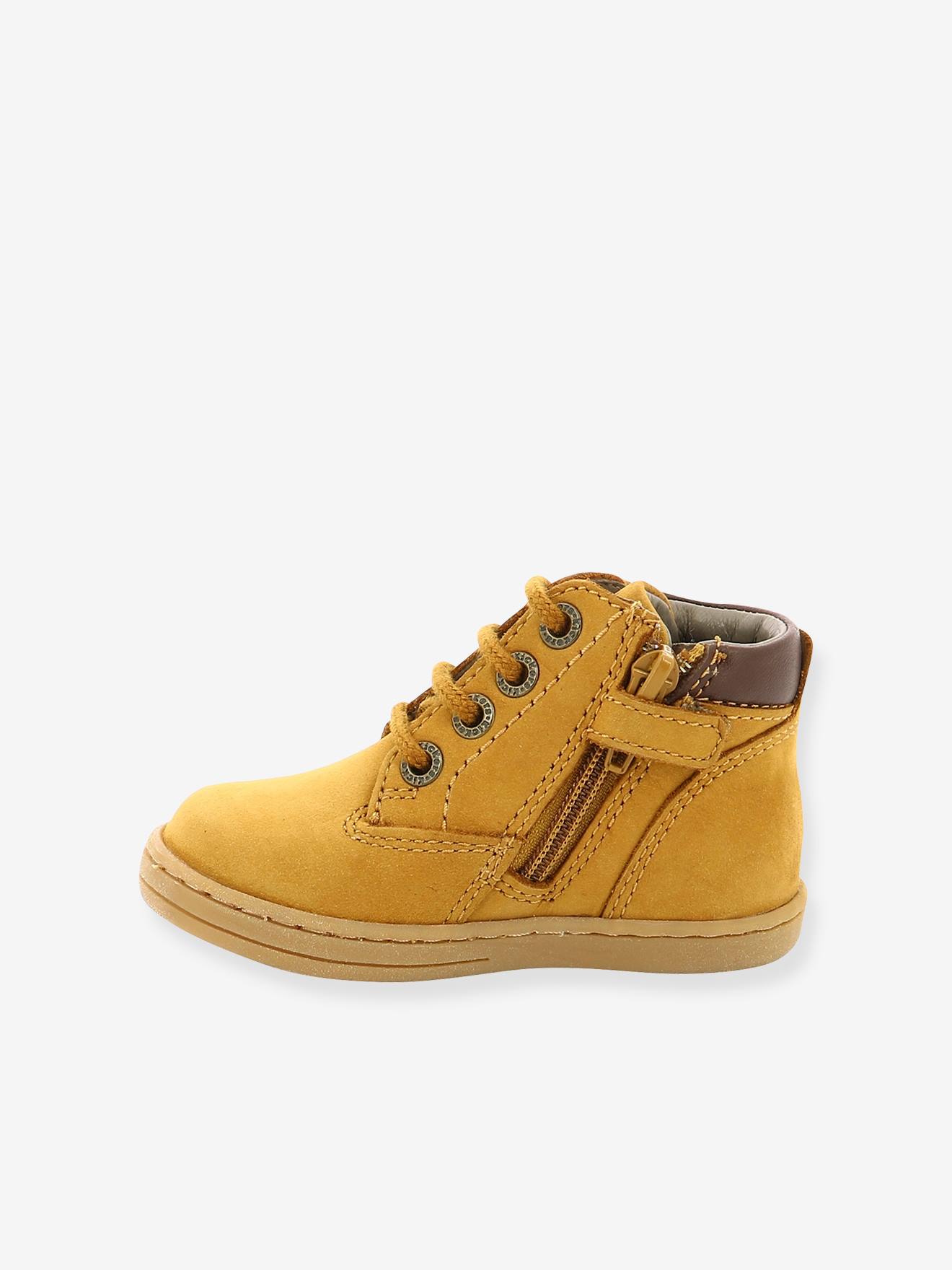 Bottillons garçon Tackland KICKERS® camel
