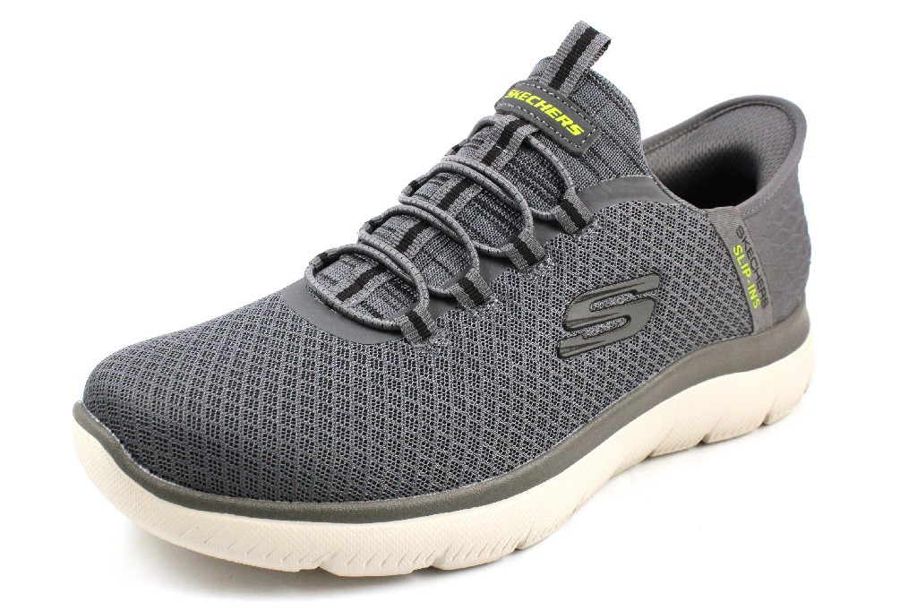 SKECHERS Komfort Slipper grau