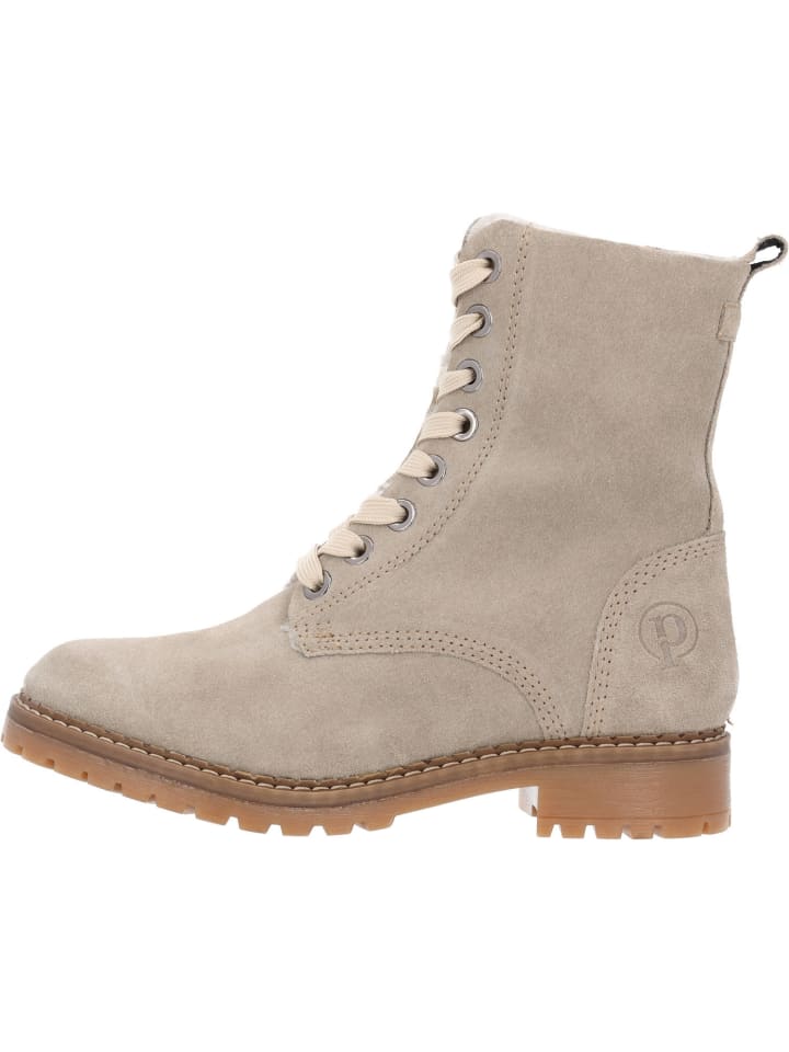 palado Schnürstiefel in Beige günstig kaufen