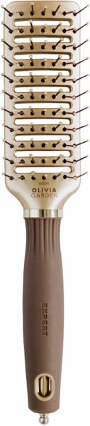Olivia Garden Expert Style Vent Nylon Bristles Gold Brown Haarbürste