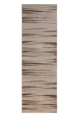 Läufer Läufer Flurläufer Modern für Vorzimmer, Küche - Beige Creme, Mazovia, 70 x 100 cm, Kurzflor, Meterware, Höhe 10 mm, Kurzflor - niedrige Florhöhe