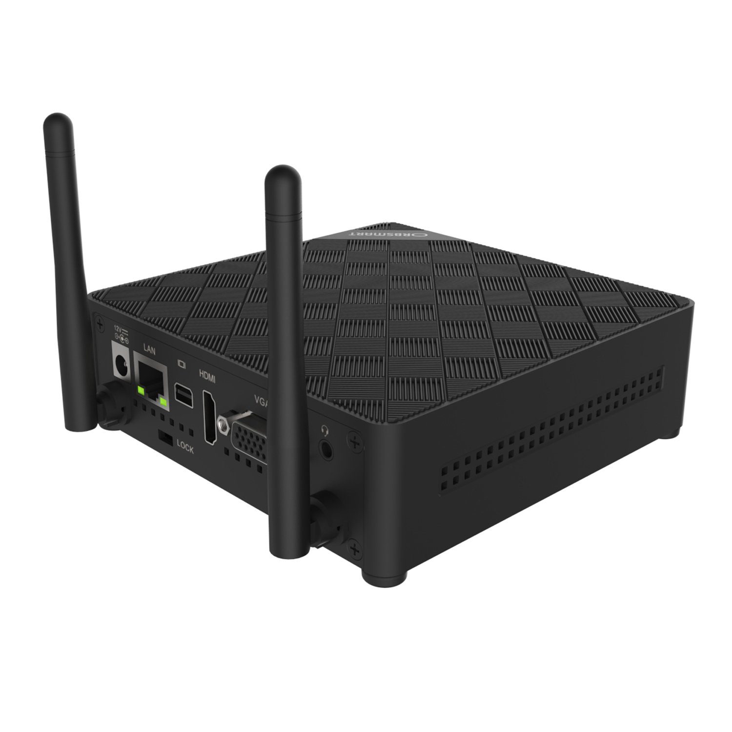 Orbsmart AW-13 Mini-PC (Intel N5100, 8 GB RAM, 128 GB SSD, Windows 11 Pro 4K Computer, Desktop-PC lüfterlos)