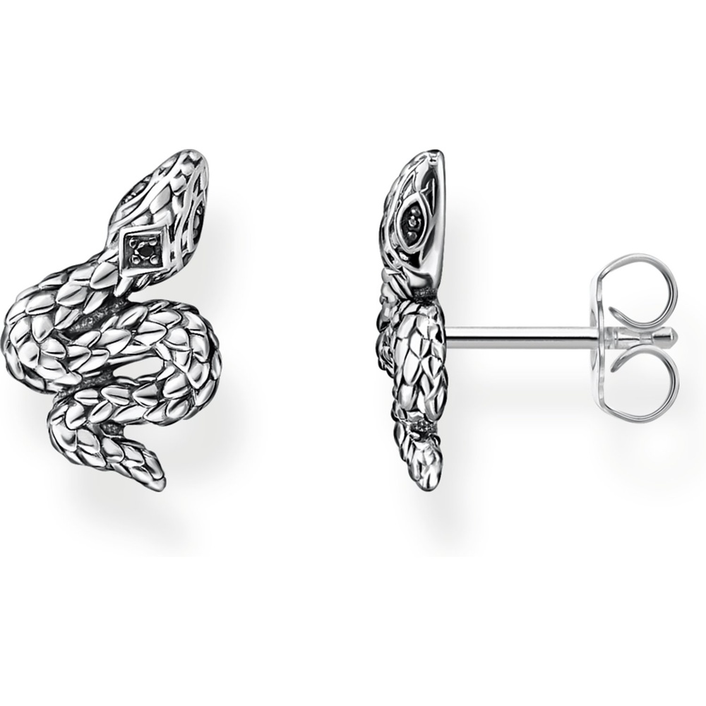 Thomas Sabo Boucles d'oreilles à fermoir à poussette 925 Argent Boucles d'oreilles