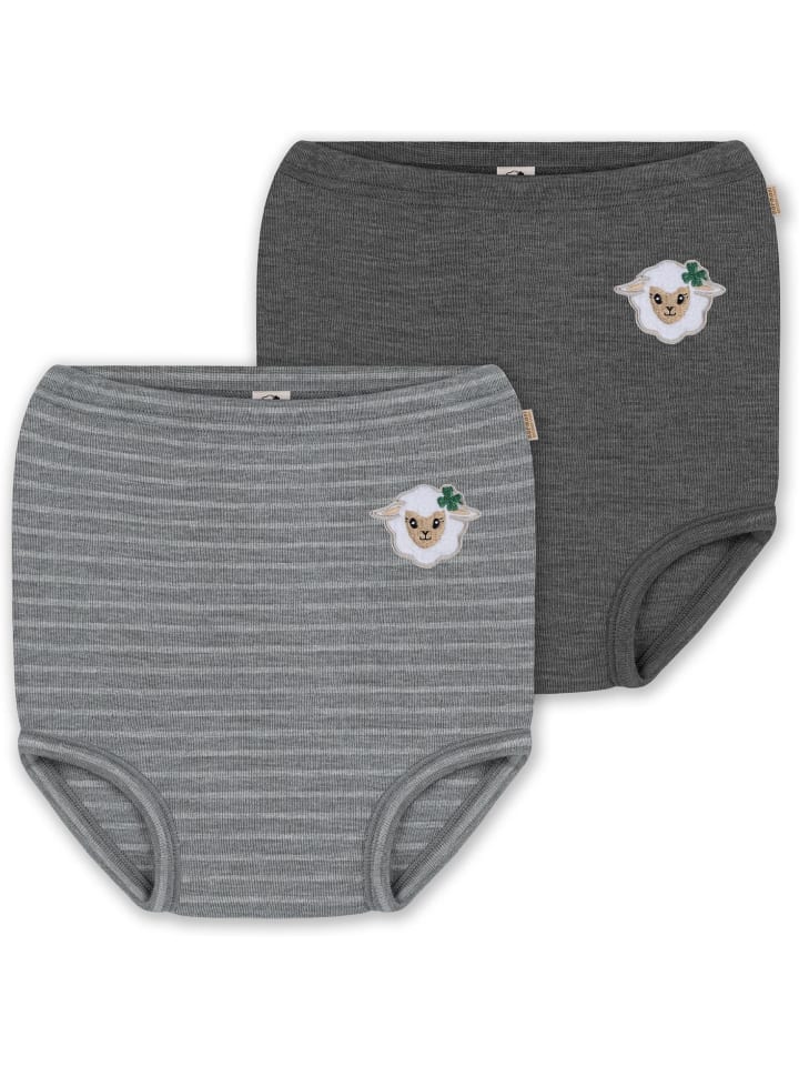 Normani Outdoor Sports 2er Pack Baby Merino Windelhose Tokoroa in Anthrazit/Grau günstig kaufen