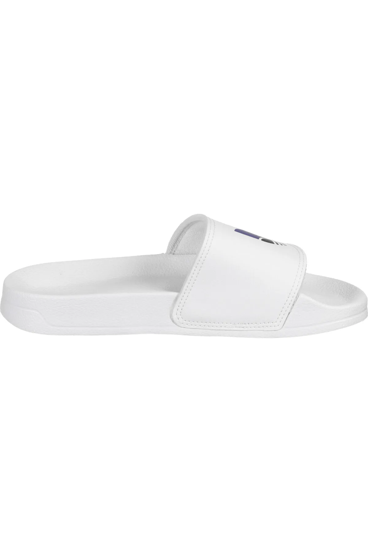 adidas  Pantolette - Weiß - Flacher Absatz