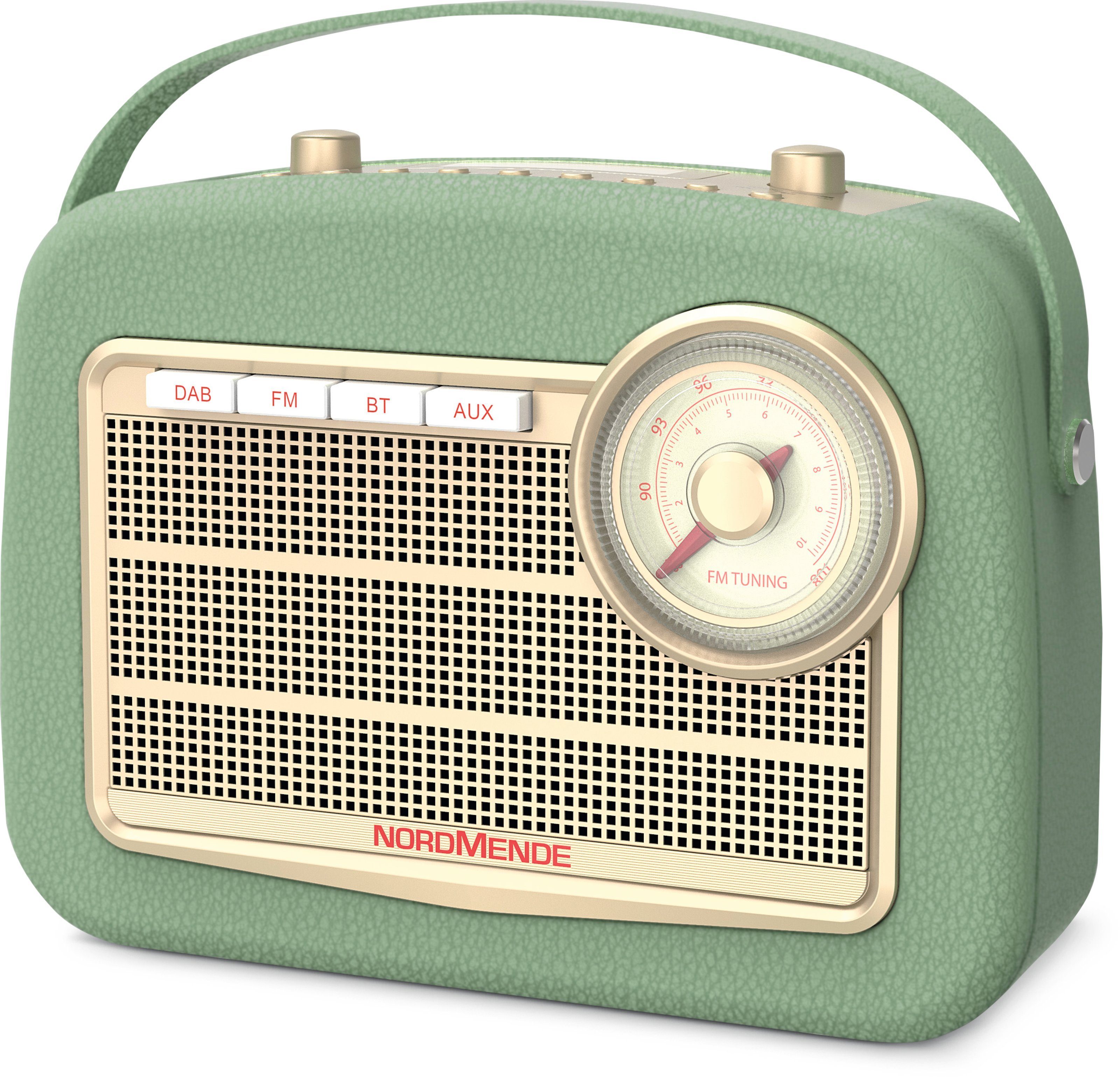 Nordmende Transita 130 Digitalradio (DAB) (Digitalradio (DAB), UKW, 5,00 W, Retro-Radio, UKW Frequenzregler)