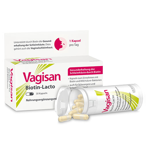 VAGISAN Biotin-Lacto Kapseln  30 St  Kapseln