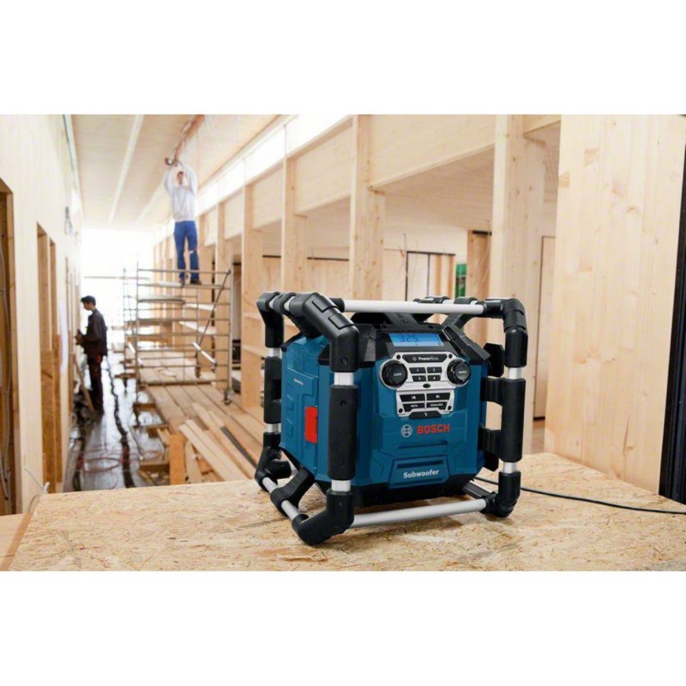 BOSCH GPB 18V-5 C Professional - Baustellenradio - blau/schwarz Baustellenradio