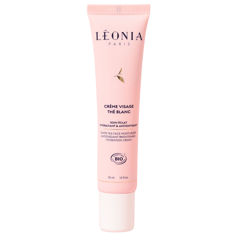 léonia Crème Visage Thé Blanc - Soin Éclat Hydr atant & Antioxydant Crème visage
