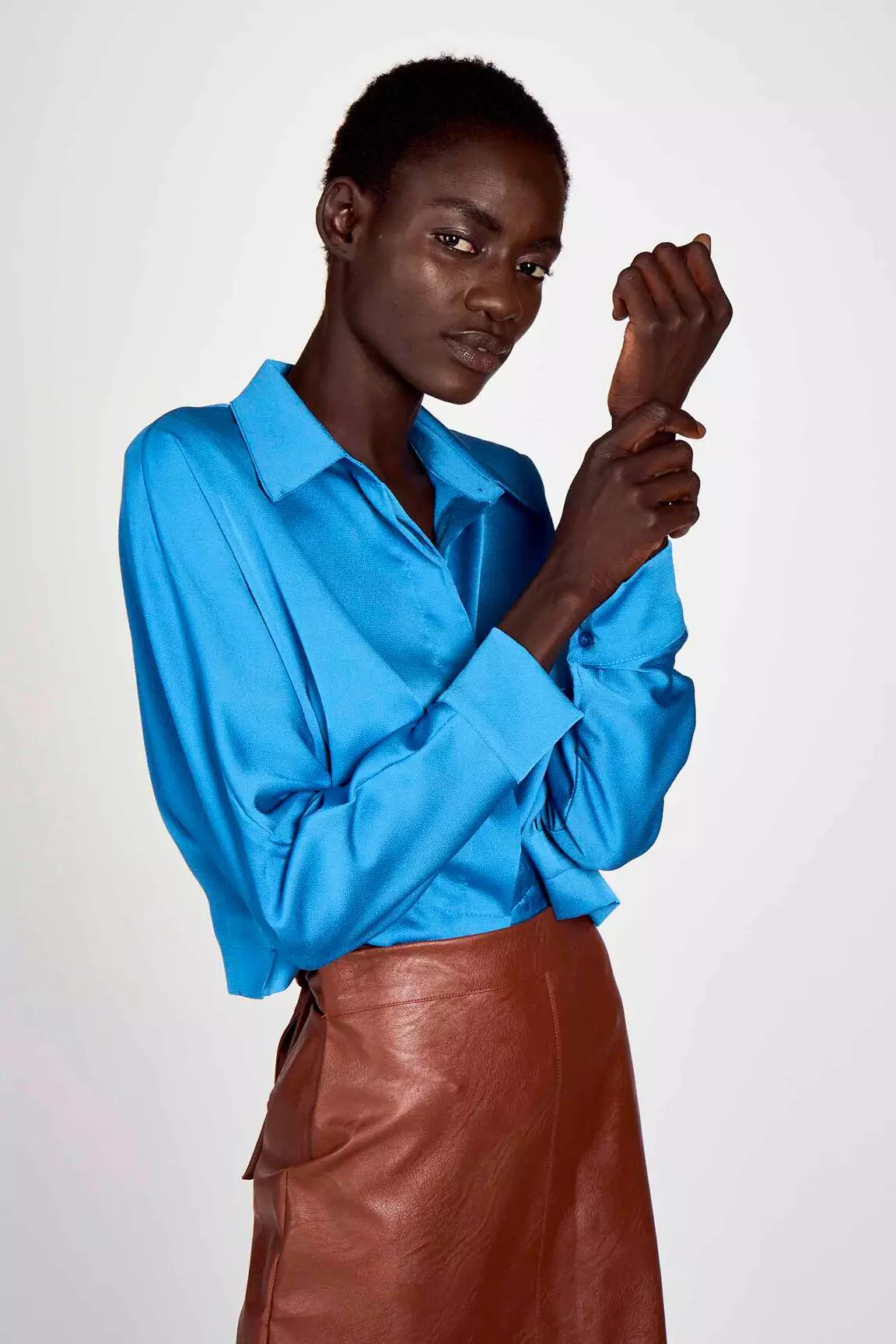Astrid Black Label Tshirts Femme couleur bleu