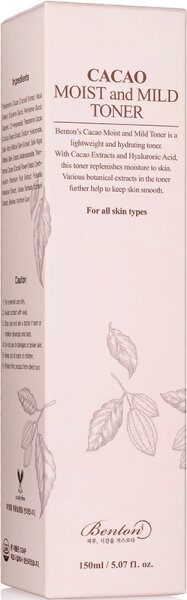 Benton Cacao Moist And Mild Toner Gesichtswasser