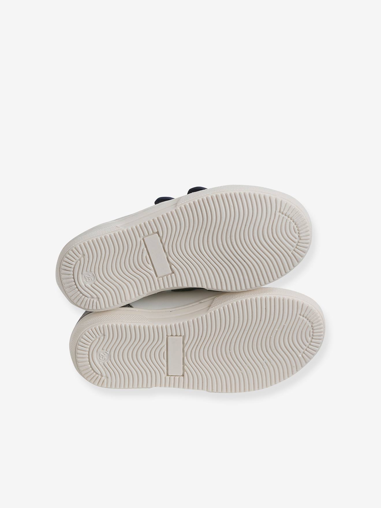 Vertbaudet Jungen Sneakers, Anziehtrick - weiß