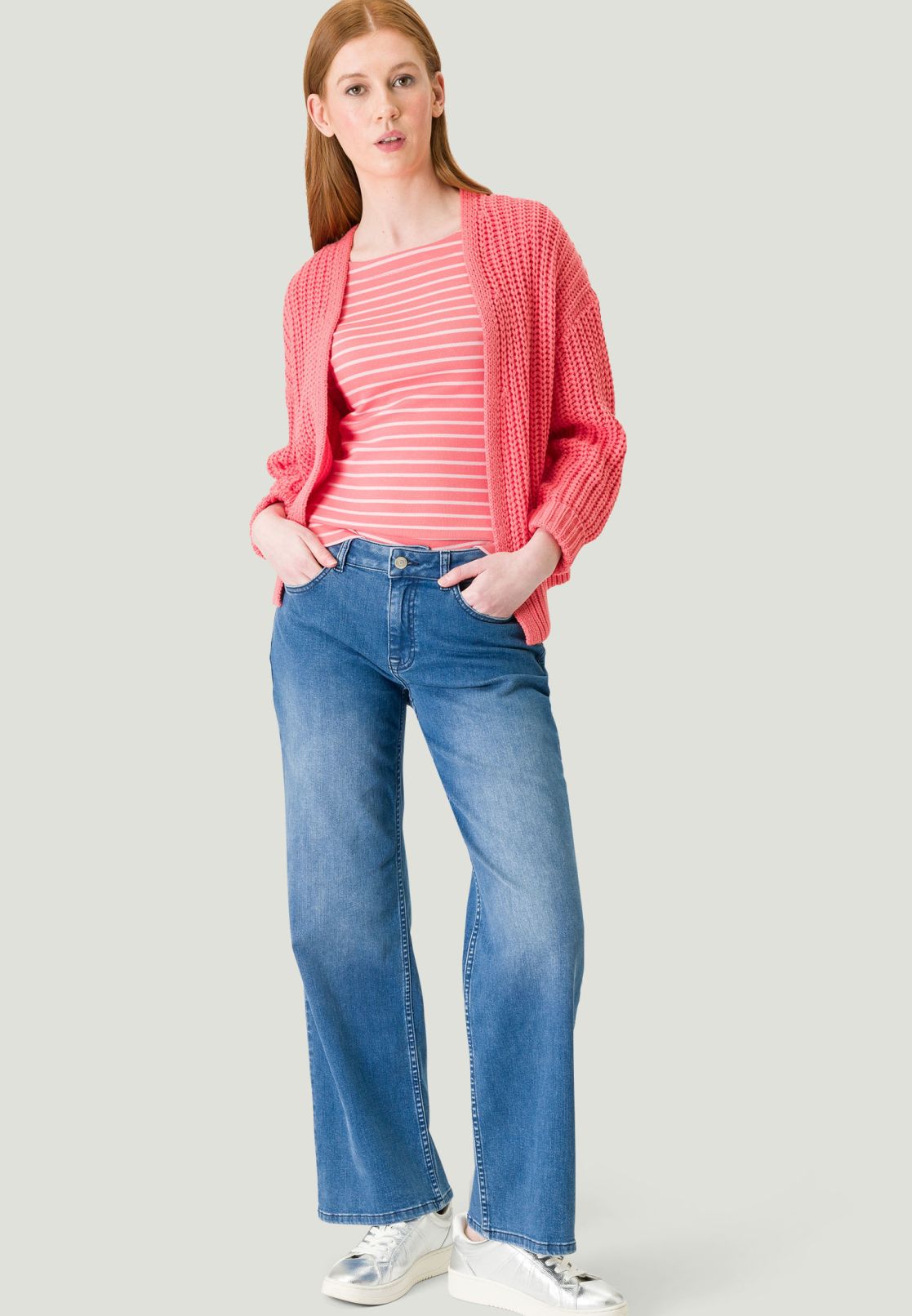 Gestreiftes Shirt 3/4 Arm
