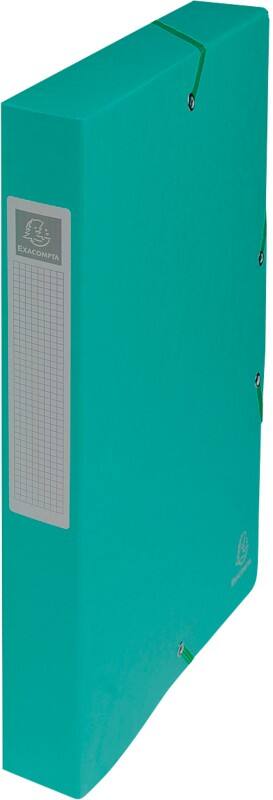 Exacompta Archivboxen 50403E DIN A4 Grün Beschichteter Manila Karton 25 x 33 cm 8 Stück