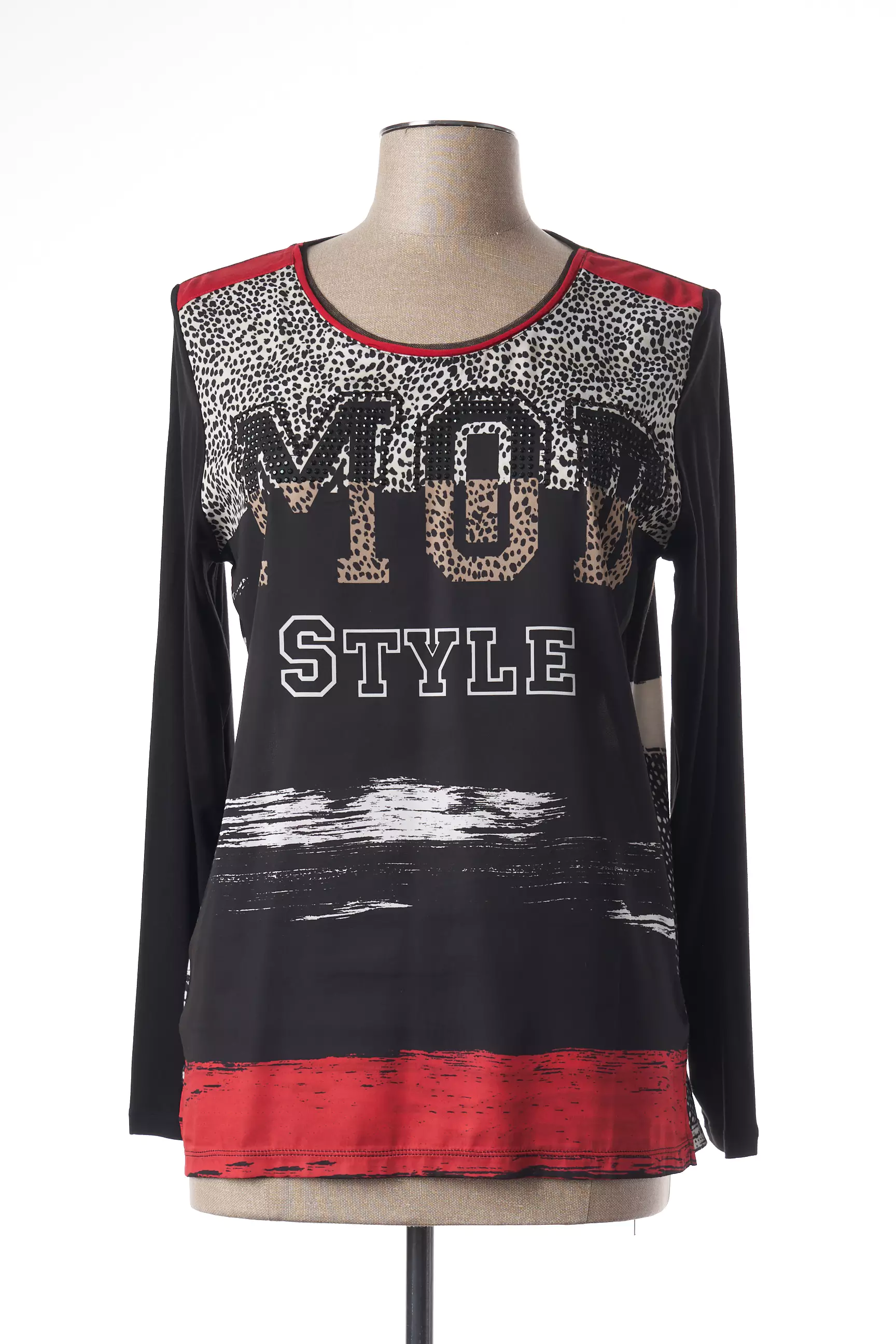 Meri Esca Tshirts Femme couleur noir