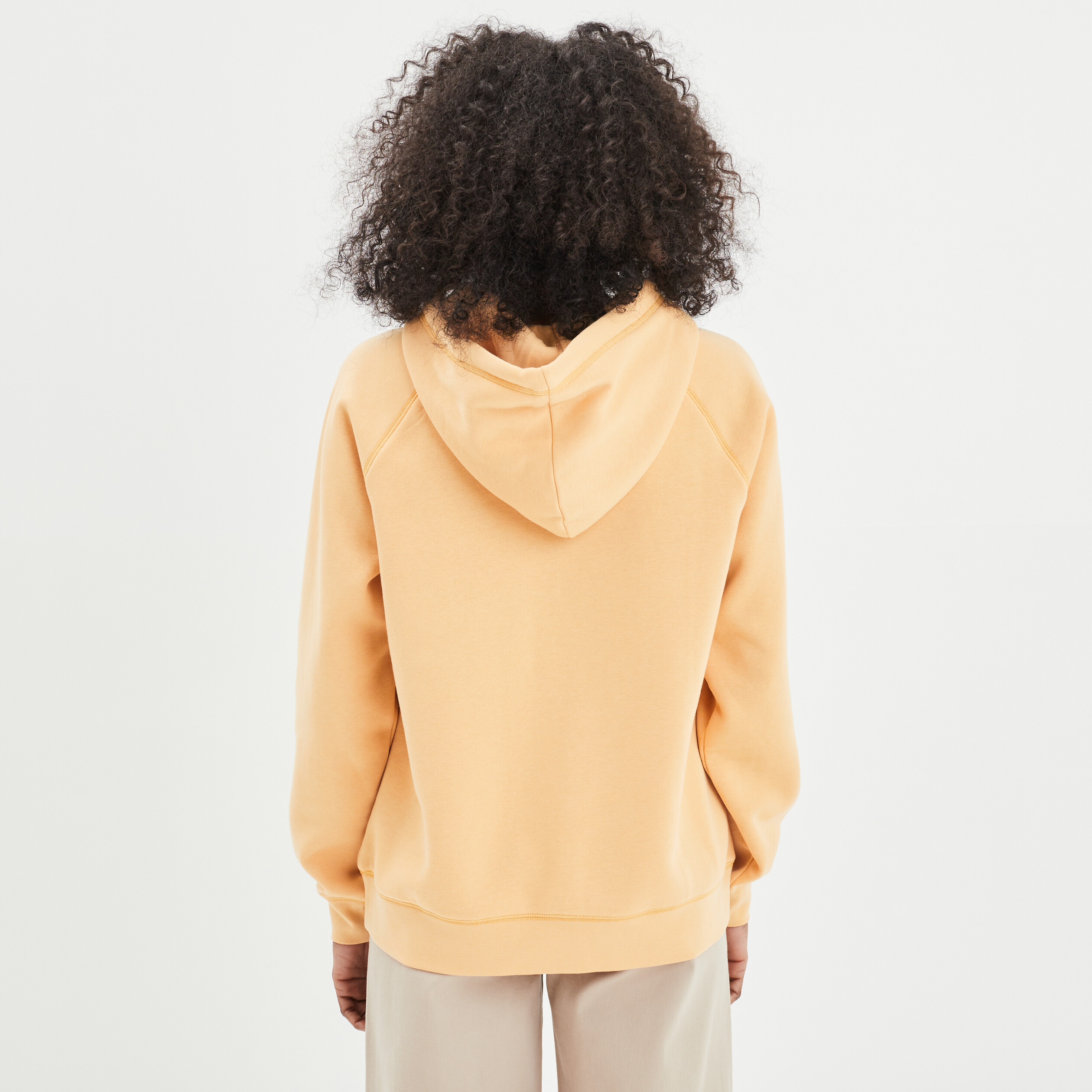 Sweat à capuche hoodie jaune clair femme | La Halle