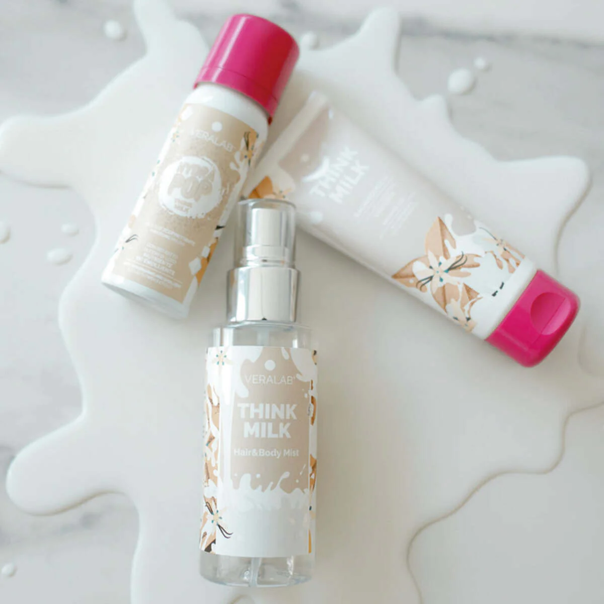 Think Milk Body Kit - Rejseklar Kit - Ansigts- og kropsbokse