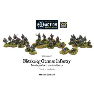 Blitzkrieg German Infantry plastic boxed set (30)