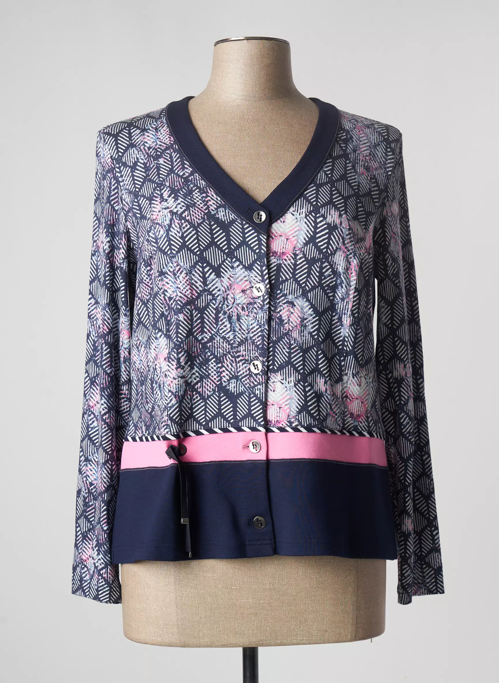 Pauporte Cardigans Femme couleur bleu