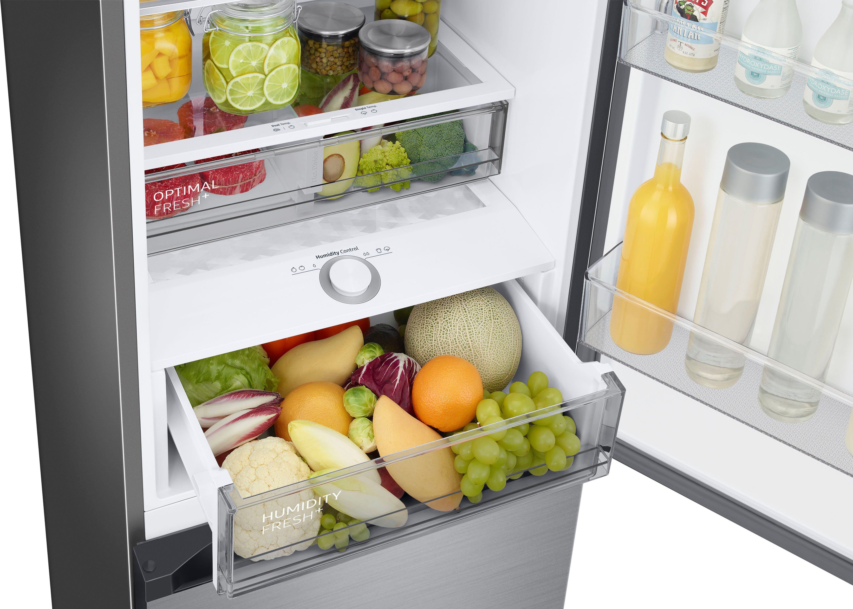 Samsung Kühl-/Gefrierkombination Bespoke RL38A7B5BS9, 203 cm hoch, 59,5 cm breit
