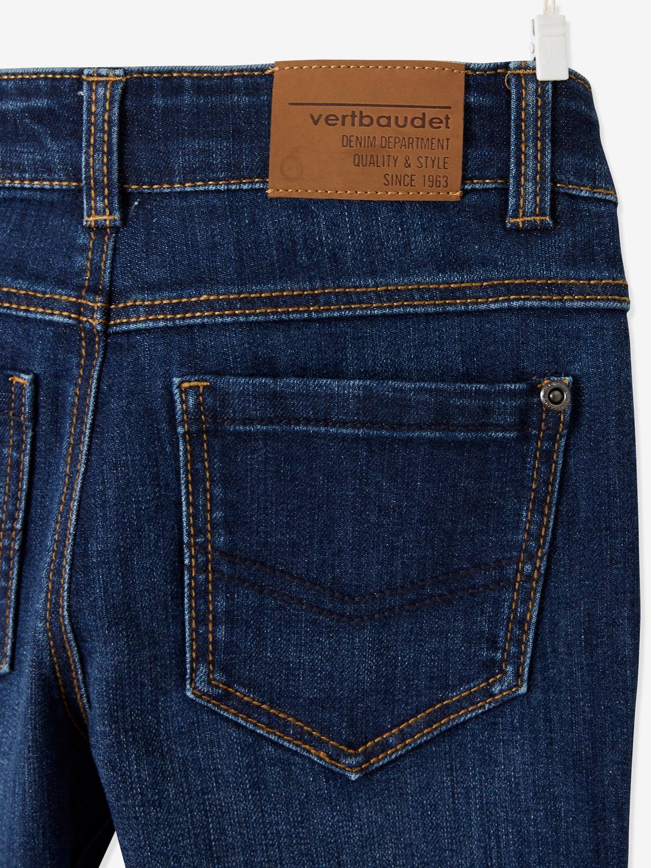 Jean slim indestructible garçon denim brut