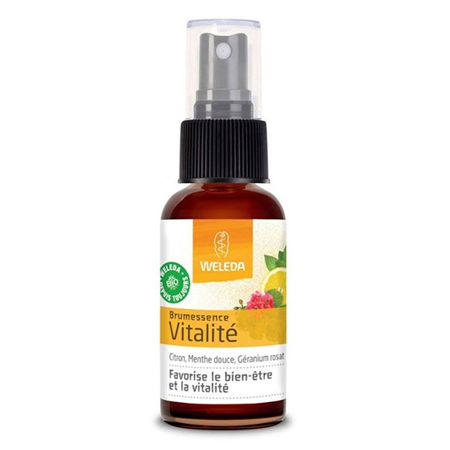 Weleda Brumessence® Vitalité Parfum d'Ambiance Énergisant - 100 % Bio - 50 ml