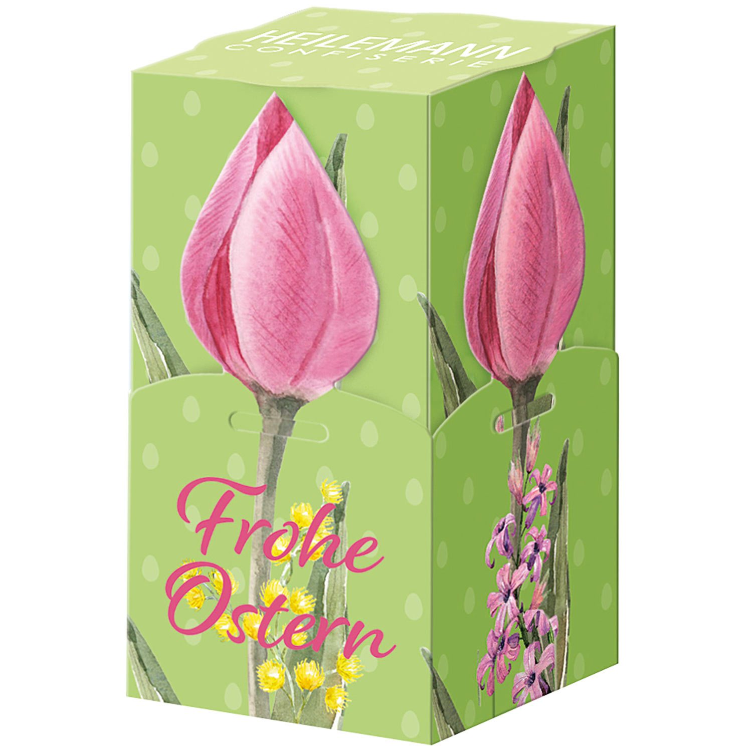 Heilemann Confiserie Geschenkpackung Tulpe Edelvollmilch 240g