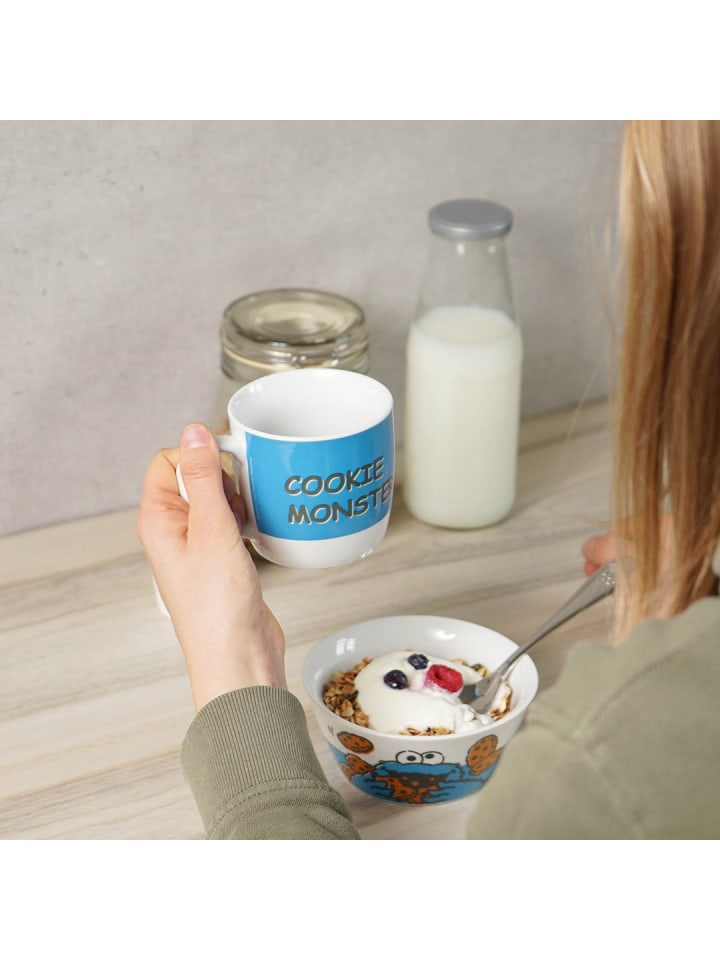 Geda Labels Tasse Krümelmonster in Blau - 300 ml günstig kaufen onesize