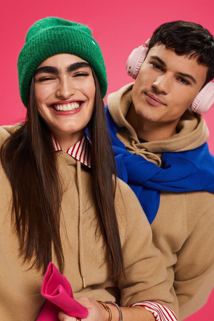 Unisex Strick-Jogginghose aus Wolle und Kaschmir