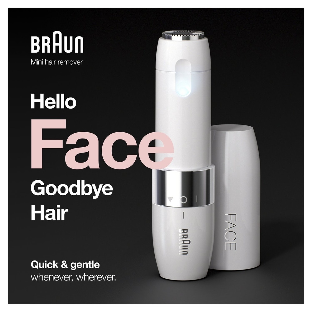 braun Braun Face Mini FS1000 - Rasoir Visage Électrique Pour Femme Rasoir Electrique