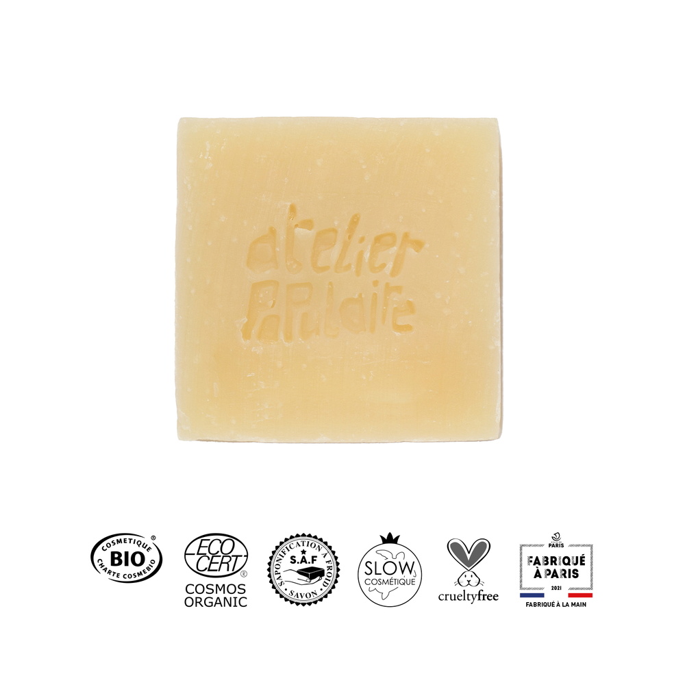 atelier populaire Soin Exfoliant Détente cellulaire + Savon à froid surgras certifié BIO Savon