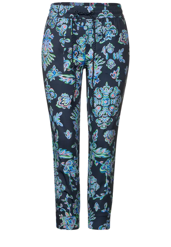 CECIL Casual Fit Hose mit Print