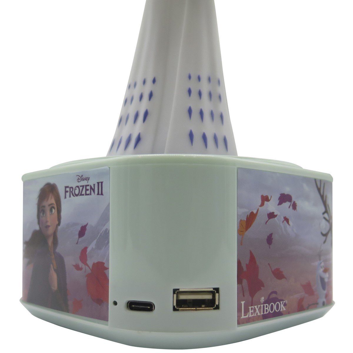 Lexibook® Frozen Elsa Bluetooth-Lautsprecher mit beleuchteter 3D Figur Elsa Anna CD-Player