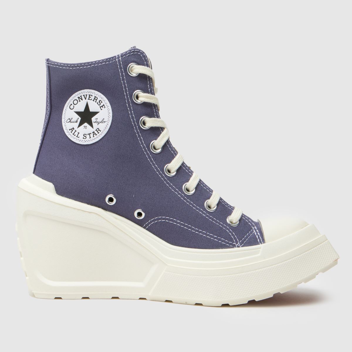 Converse Chuck 70 De Luxe Wedge Superge v vijolični barvi