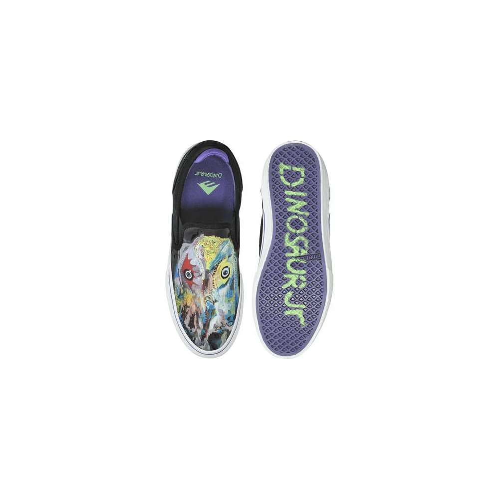 Emerica Wino G6 Slip On x Dinosaur Jr. 6107000253 550 / schwarz