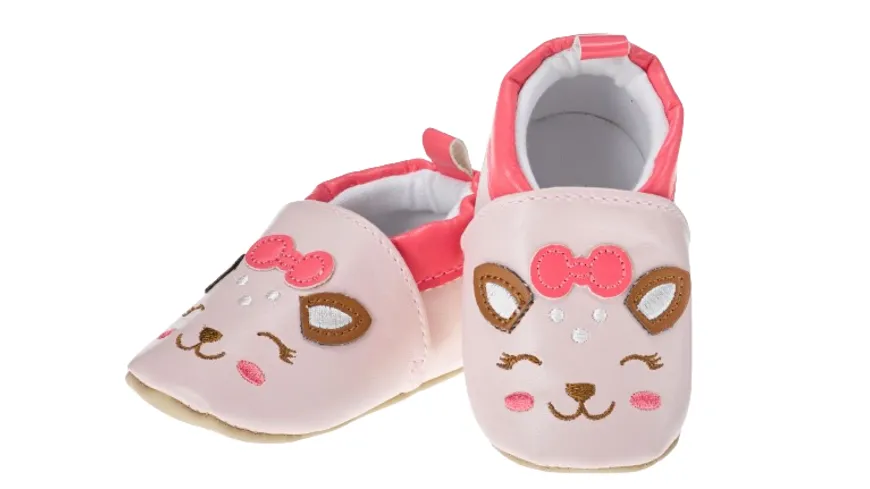 Beauty Baby Krabbelschuhe Girl 18-19 Heavenly Pink