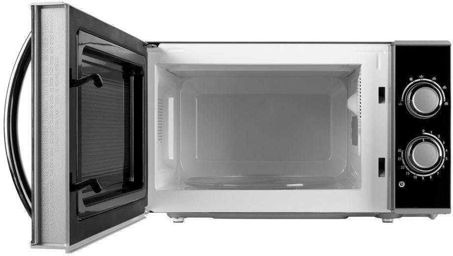 Medion® Mikrowelle MD 15644, Mikrowelle, 17 l, Leistung 700 W, 6 Leistungsstufen, Auftaufunktion