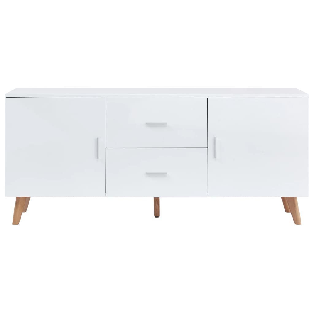 vidaXL Sideboard Sideboard Weiß 160×40×70 cm MDF (1 St)