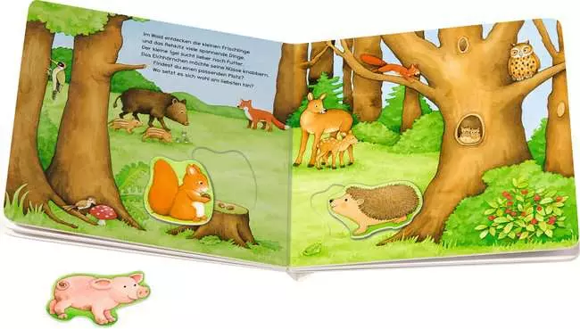 ministeps: Mein großes Tiere Puzzle-Spielbuch