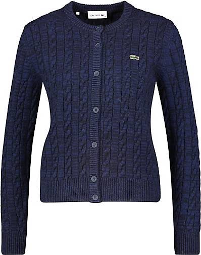 Lacoste Damen Strickjacke mit Wolle