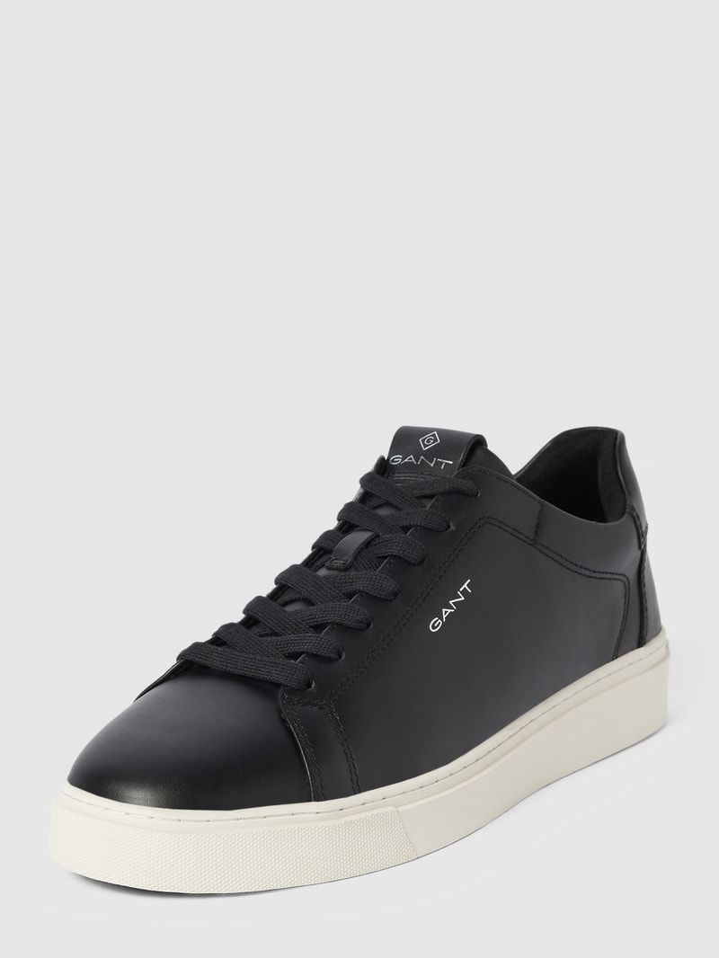 Sneaker mit Label-Details Modell 'Mc Julien' in schwarz