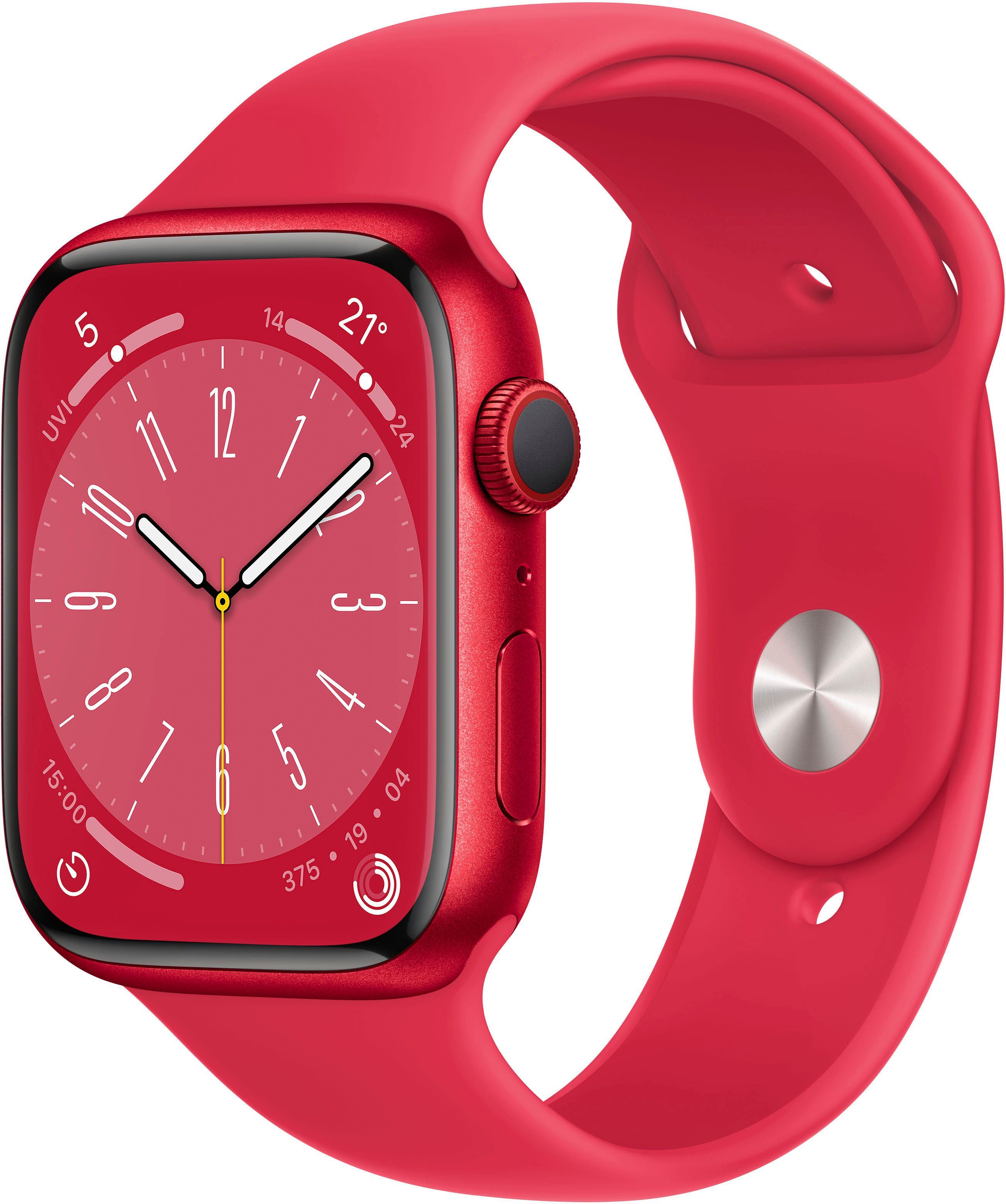 Apple Watch Series 8 GPS + Cellular 45mm Watch, Die Zukunft der Gesundheit. Am Handgelenk.