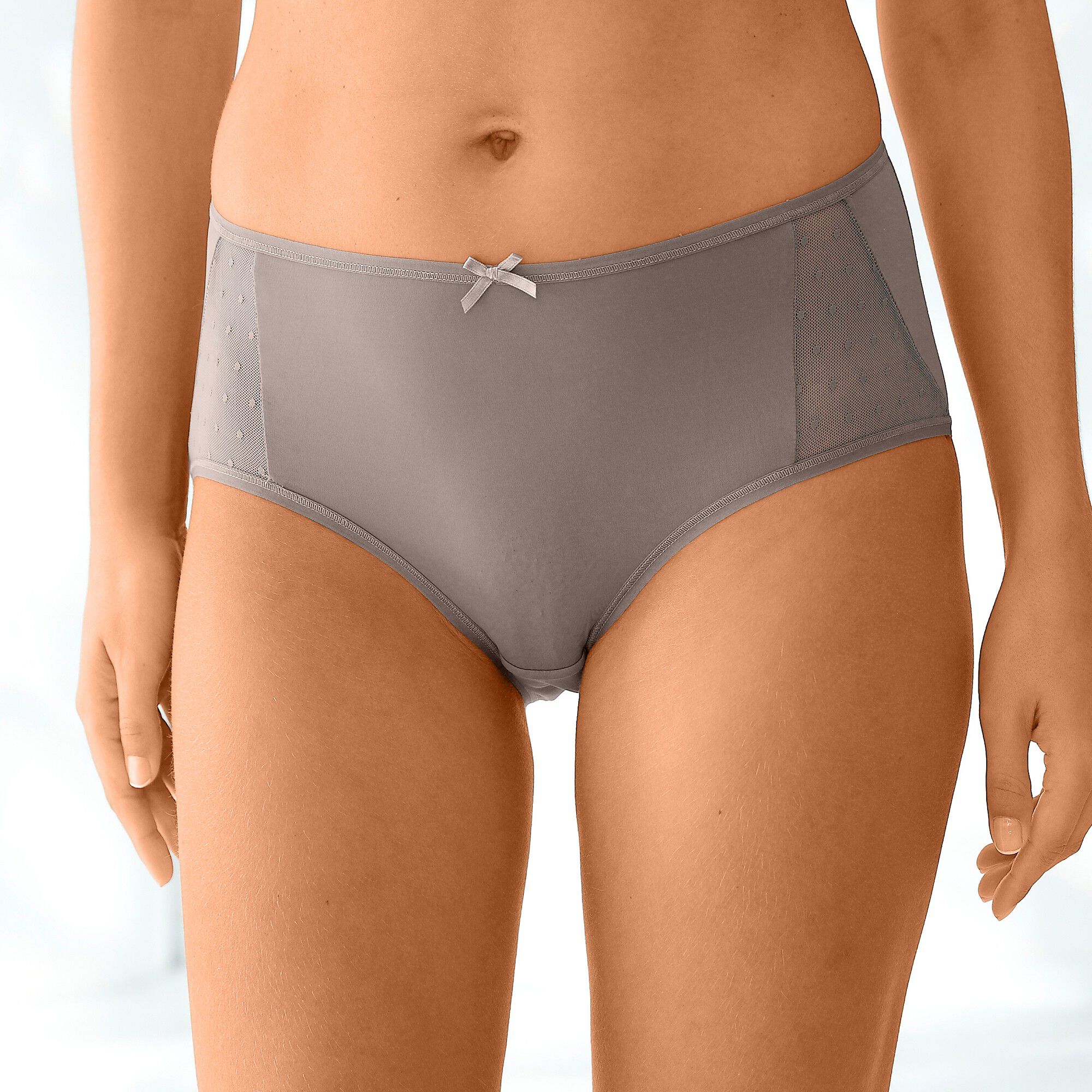 Culotte microfibre forme maxi  – Lot de 2