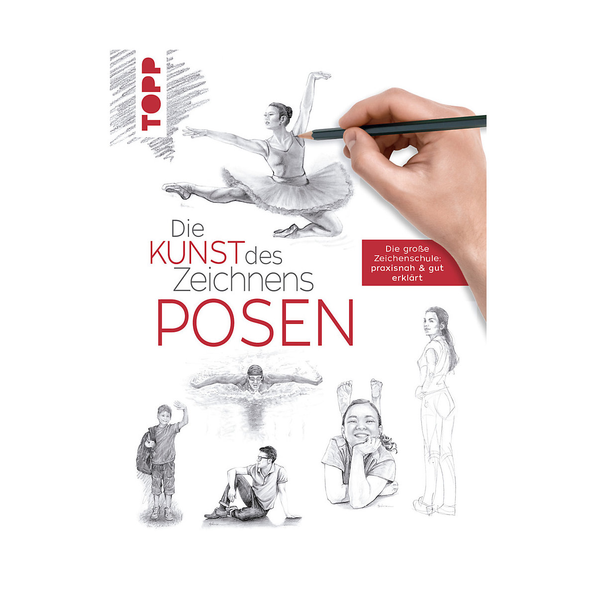 Die Kunst des Zeichnens Posen