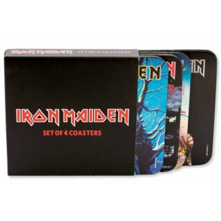 Iron Maiden Untersetzer Pack (4)