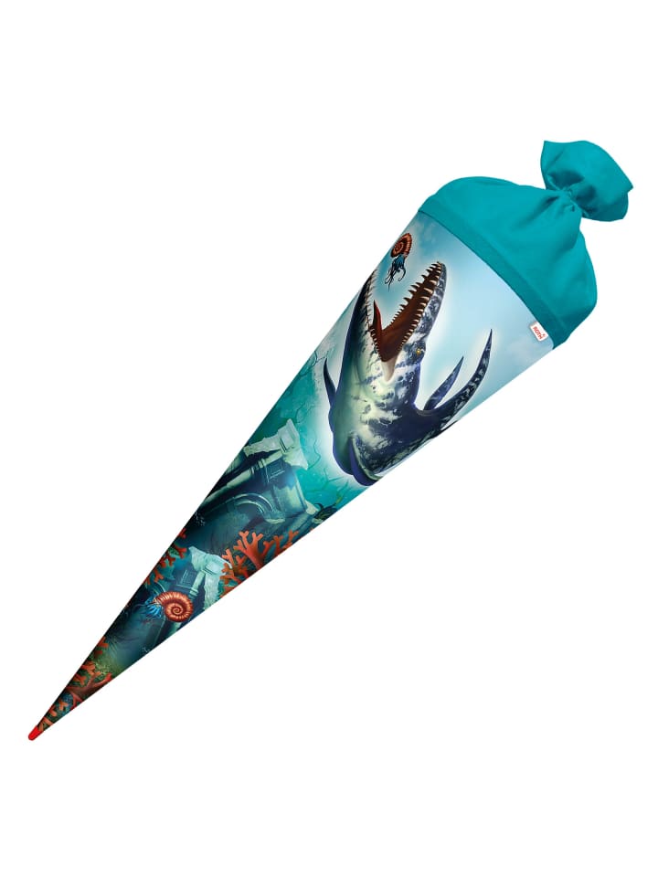 ROTH Schultüte groß Dino Mosasaurus 70 cm in Grün günstig kaufen onesize