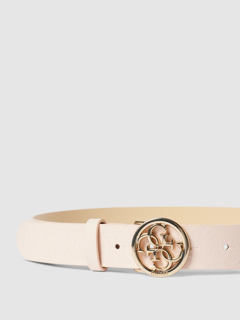 Gürtel mit Label-Details Modell 'SASKY' in rosé